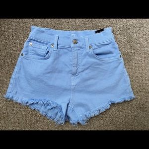 7 For All Mankind Blue Shorts size 23